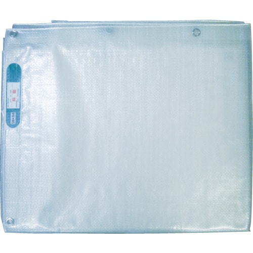 トラスコ中山 萩原 ターピー 透光防炎シート 半透明 1.8m×3.6m(ご注文単位1枚)【直送品】