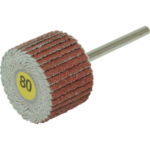 トラスコ中山 ヤナセ ワンタッチ軸付トッポ15(20)X15×3#80(ご注文単位10個)【直送品】