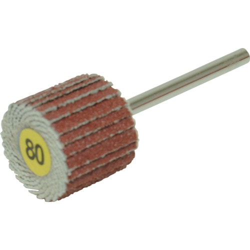 トラスコ中山 ヤナセ ワンタッチ軸付トッポ20(25)×15×3#80(ご注文単位10個)【直送品】