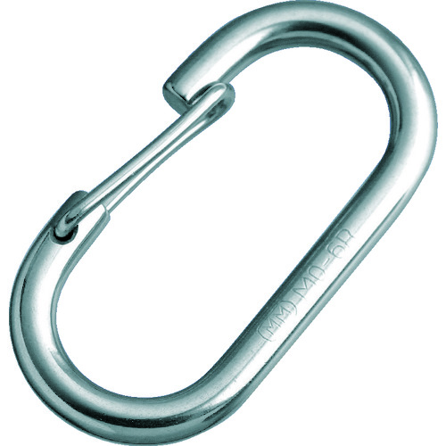 トラスコ中山 TRUSCO O型フック ロープタイプ ステンレス製 3mm (1個＝1袋)（ご注文単位1個）【直送品】