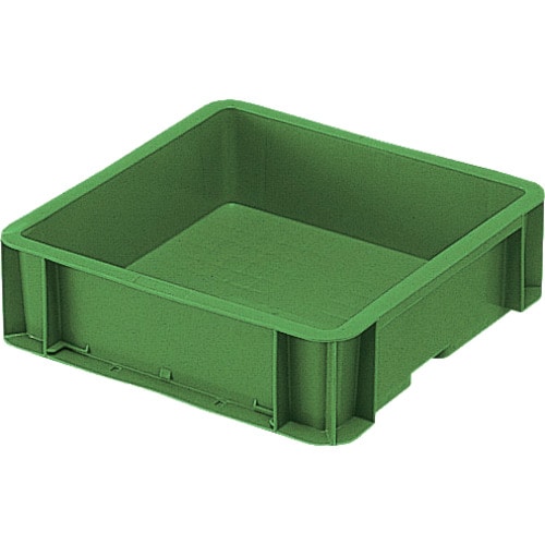 トラスコ中山 積水 トヨタ規格コンテナ TP-331Fフラットタイプ 緑(ご注文単位1個)【直送品】