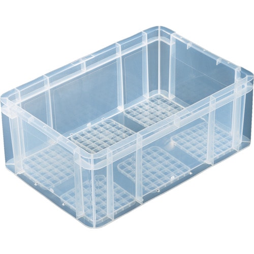 トラスコ中山 リス TP規格コンテナー 532233 TP-342B 透明(ご注文単位1個)【直送品】