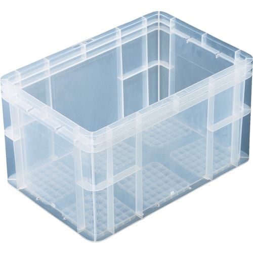 トラスコ中山 リス TP規格コンテナー 532240 TP-343B 透明(ご注文単位1個)【直送品】