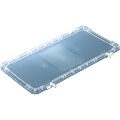 トラスコ中山 リス TP規格コンテナー 525464 蓋TP-36蓋ロック付 透明(ご注文単位1枚)【直送品】