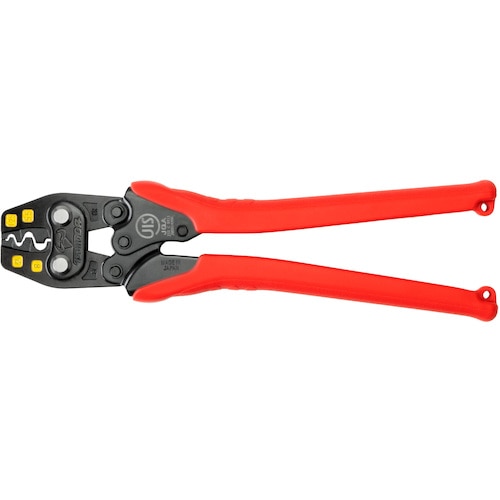 トラスコ中山 TTC 圧着工具 裸圧着端子・裸圧着スリーブ用 TP‐8 全長249mm（ご注文単位1個）【直送品】