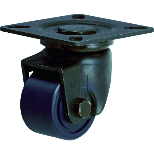 トラスコ中山 SAMSONG 低床式重荷重用キャスター 自在 50mm(ご注文単位1個)【直送品】