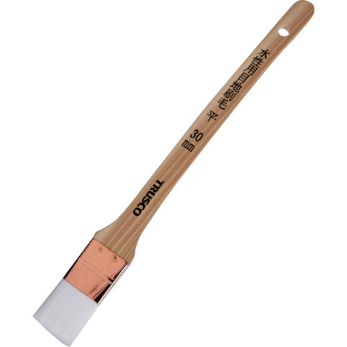 トラスコ中山 TRUSCO 水性用目地刷毛 平 10号 30mm(ご注文単位1本)【直送品】
