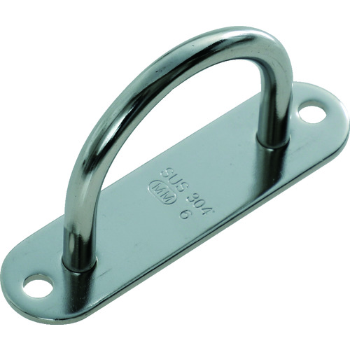 トラスコ中山 TRUSCO アイプレート パッドアイワイド ステンレス 5mm 1個入(ご注文単位1個)【直送品】