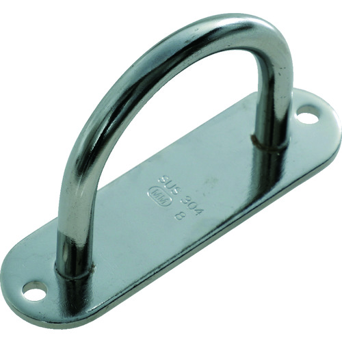 トラスコ中山 TRUSCO アイプレート パッドアイワイド ステンレス 8mm 1個入(ご注文単位1個)【直送品】