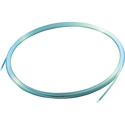 トラスコ中山 TRUSCO フッ素樹脂チューブ 内径2mmX外径4mm 長さ10m(ご注文単位1巻)【直送品】