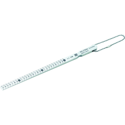 トラスコ中山 SK テーパーゲージ 細幅 377-6701(ご注文単位1個)【直送品】