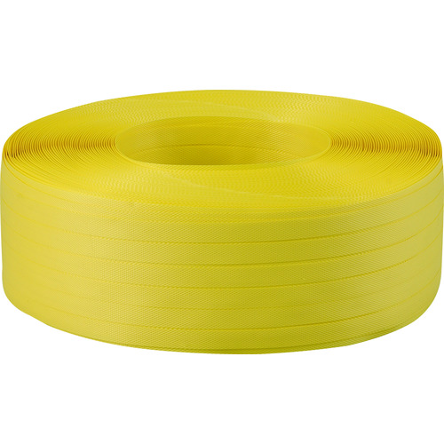 トラスコ中山 TRUSCO 手締用PPバンド 15.5mmX1000m巻 黄(ご注文単位1巻)【直送品】