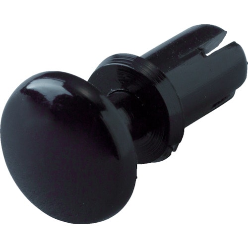 トラスコ中山 TRUSCO プッシュリベット 板厚0.6~1.2mm 穴径2.1Φ 長さ2.4 黒 50個入(ご注文単位1袋)【直送品】