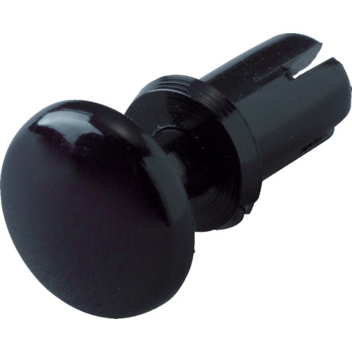 トラスコ中山 TRUSCO プッシュリベット 板厚3.0~4.0mm 穴径3.1Φ 長さ5.5 黒 50個入(ご注文単位1袋)【直送品】