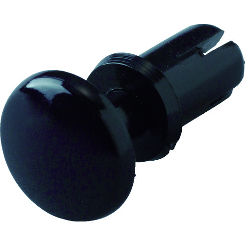 トラスコ中山 TRUSCO プッシュリベット 板厚6.5~7.5mm 穴径3.1Φ 長さ9.0 黒 50個入(ご注文単位1袋)【直送品】