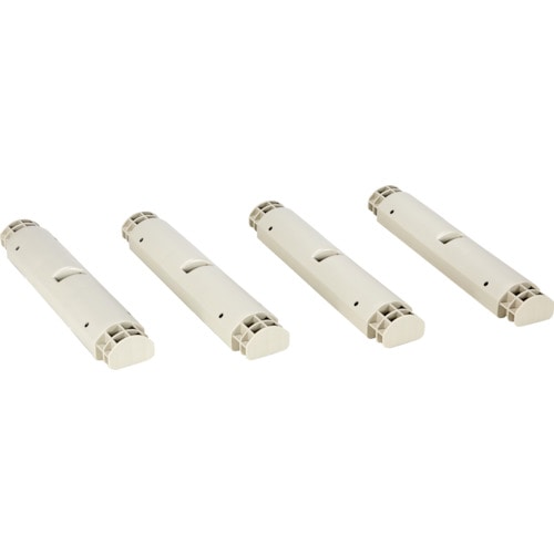 トラスコ中山 TRUSCO プラ棚用 脚のみ4本セット 高さ372mm用 ネオグレー（ご注文単位1セット）【直送品】