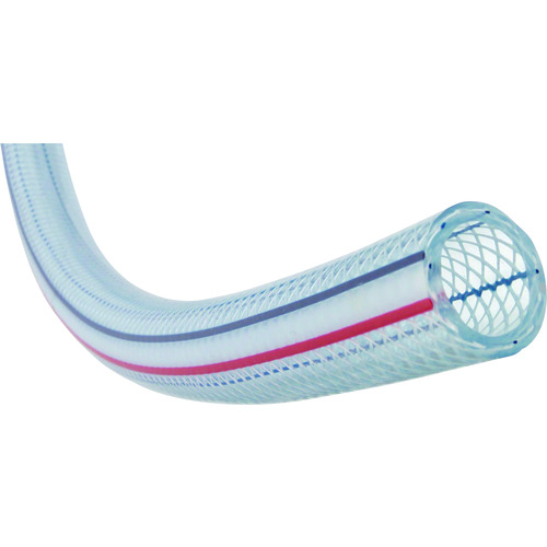 トラスコ中山 トヨックス 水・油・薬品・エアー用耐圧ホース トヨロンホース 内径15mm×外径22mm 長さ20m TR-15-20（ご注文単位1巻）【直送品】