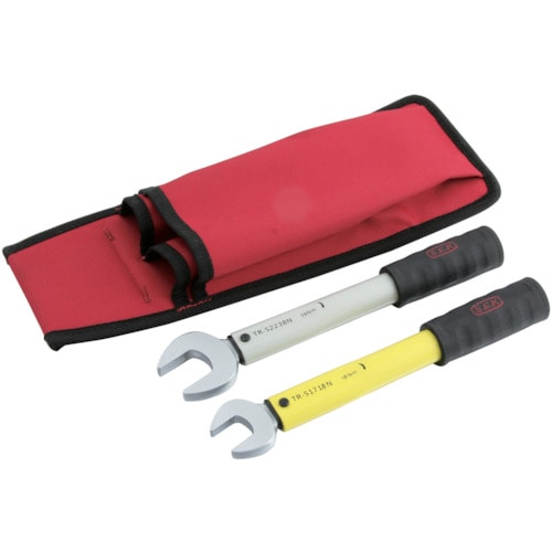 トラスコ中山 スエカゲ 2本組スパナ型単能トルクレンチセット(ご注文単位1セット)【直送品】