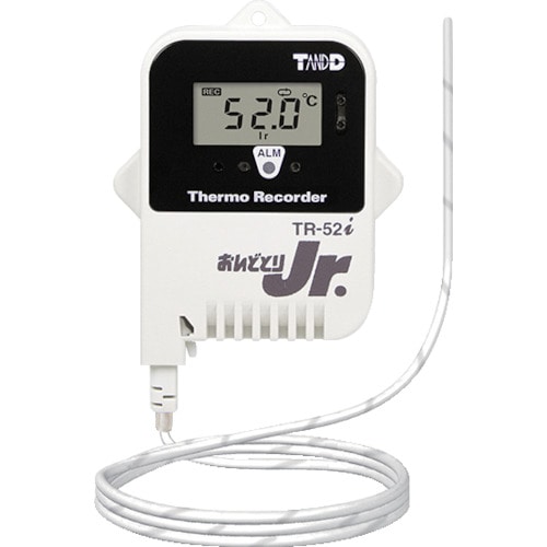 トラスコ中山 おんどとり 小型防水データロガー 温度1ch(センサ外付)(ご注文単位1個)【直送品】