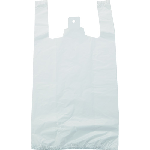 トラスコ中山 TRUSCO レジ袋 20/35号 430X340(215)mm 乳白 100枚入(ご注文単位1袋)【直送品】