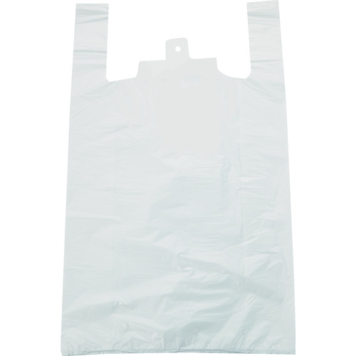 トラスコ中山 TRUSCO レジ袋 60/50号 580X490(345)mm 乳白 100枚入(ご注文単位1袋)【直送品】