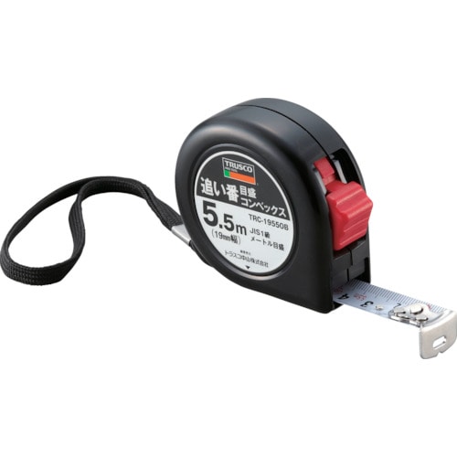 トラスコ中山 TRUSCO 追い番目盛コンベックス19mm幅 5.5m(ご注文単位1個)【直送品】