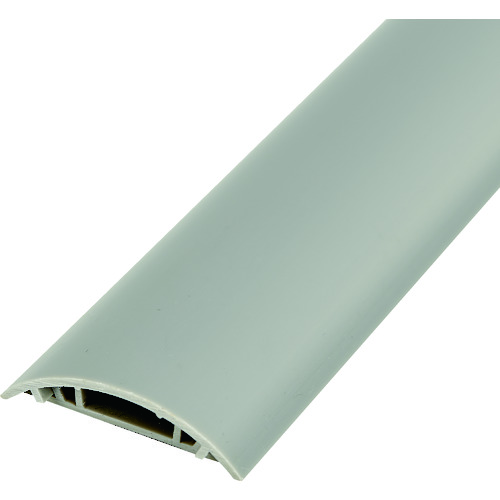 トラスコ中山 TRUSCO 配線カバー60 2M グレー(ご注文単位25本)【直送品】