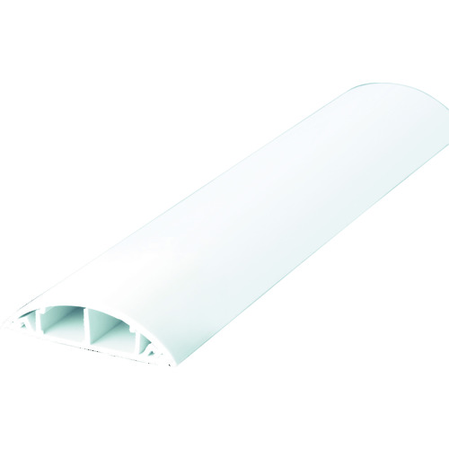 トラスコ中山 TRUSCO 配線カバー70 2M 白(ご注文単位15本)【直送品】