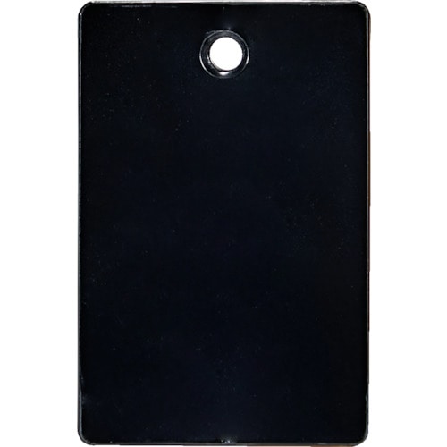 トラスコ中山 TRUSCO スチロール番号札 無地 長方形 大 57X38mm 5枚入 黒(ご注文単位1パック)【直送品】