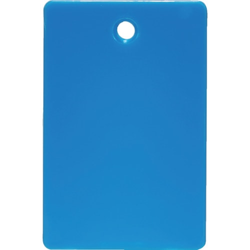 トラスコ中山 TRUSCO スチロール番号札 無地 長方形 大 57X38mm 5枚入 空色(ご注文単位1パック)【直送品】