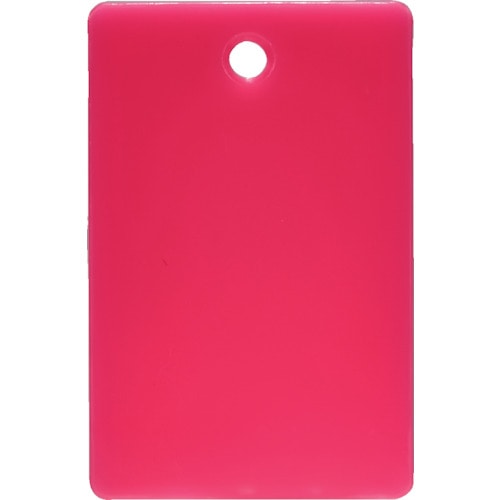 トラスコ中山 TRUSCO スチロール番号札 無地 長方形 大 57X38mm 5枚入 ピンク(ご注文単位1パック)【直送品】