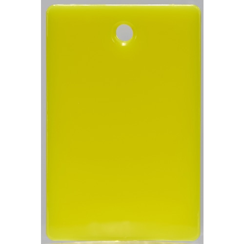 トラスコ中山 TRUSCO スチロール番号札 無地 長方形 大 57X38mm 5枚入 黄色(ご注文単位1パック)【直送品】