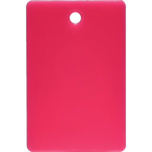 トラスコ中山 TRUSCO スチロール番号札 無地 長方形 小 45X30mm 5枚入 ピンク(ご注文単位1パック)【直送品】