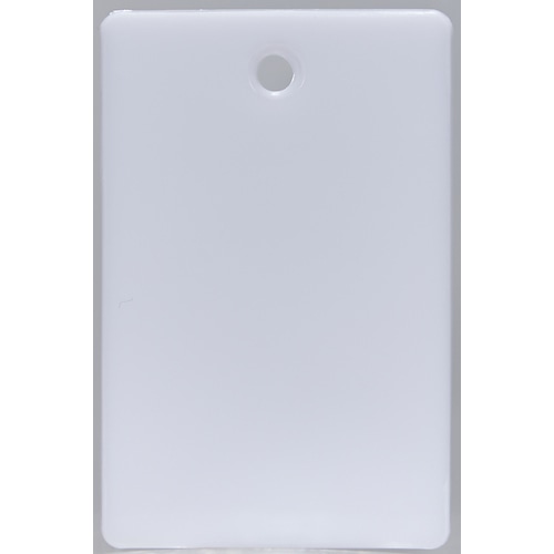 トラスコ中山 TRUSCO スチロール番号札 無地 長方形 小 45X30mm 5枚入 白(ご注文単位1パック)【直送品】