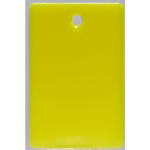 トラスコ中山 TRUSCO スチロール番号札 無地 長方形 小 45X30mm 5枚入 黄色(ご注文単位1パック)【直送品】