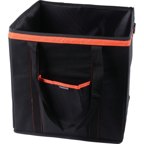 トラスコ中山 TRUSCO 折りたたみ角バッグM 350X350XH350(ご注文単位1個)【直送品】