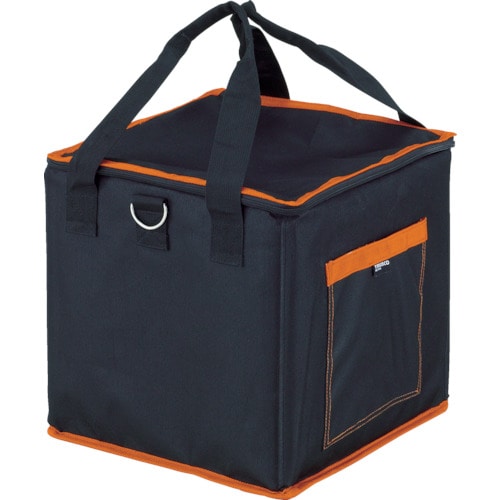 トラスコ中山 TRUSCO 折りたたみ角バッグM フタ付き 350X350XH350(ご注文単位1個)【直送品】