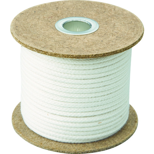 トラスコ中山 TRUSCO 難燃ロープ3mmX20m(ご注文単位1巻)【直送品】