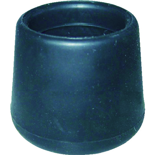 トラスコ中山 TRUSCO イス脚キャップ 12.7mm 黒 4個組(ご注文単位1袋)【直送品】