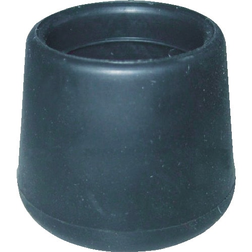 トラスコ中山 TRUSCO イス脚キャップ 15.8mm 黒 4個組(ご注文単位1袋)【直送品】