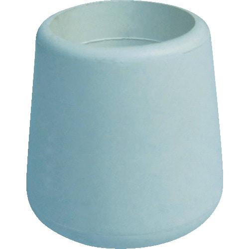 トラスコ中山 TRUSCO イス脚キャップ 19mm 白 4個組(ご注文単位1袋)【直送品】