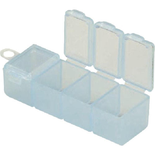 トラスコ中山 TRUSCO セパレートケース 4連(ご注文単位1個)【直送品】