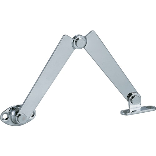 トラスコ中山 TRUSCO スチール製タスキステー 全長100mm 左用(ご注文単位1個)【直送品】