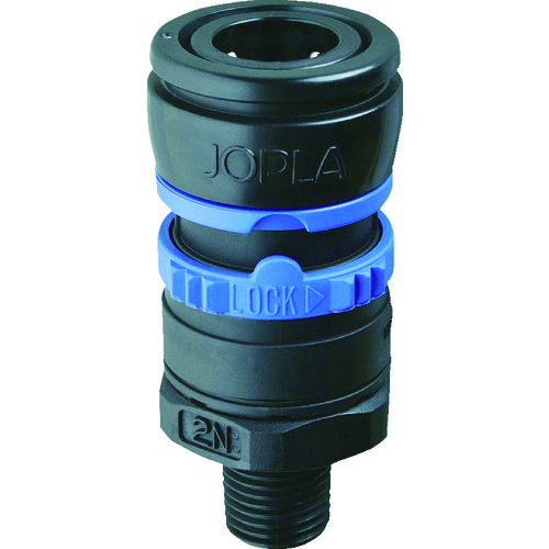 トラスコ中山 ジョプラックス 樹脂ソケット 相手側取付Rc1/4 めねじ取付用（ご注文単位1個）【直送品】