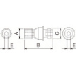 トラスコ中山 京セラ 部品 ロックピン（ご注文単位1個）【直送品】