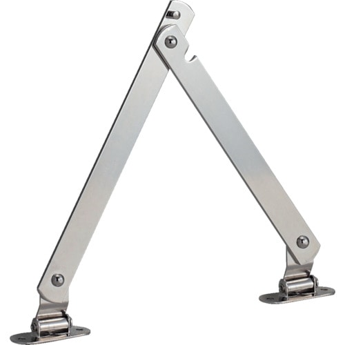 トラスコ中山 TRUSCO スチール製止付き平棒ステー 全長240mm 右用(ご注文単位1個)【直送品】