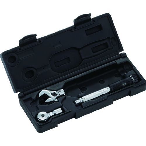 トラスコ中山 TOP モンキ形/ラチェット形グリップ付トルクレンチセット 調整範囲2~6N・m(ご注文単位1セット)【直送品】