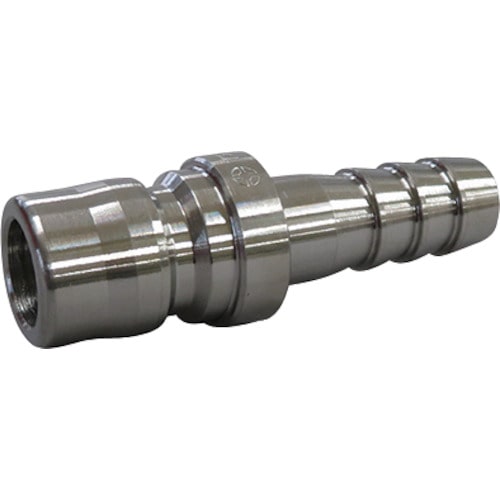 トラスコ中山 フローバル 両路開放型クイックカップリング TS-6PH(SUS304)(ご注文単位1個)【直送品】