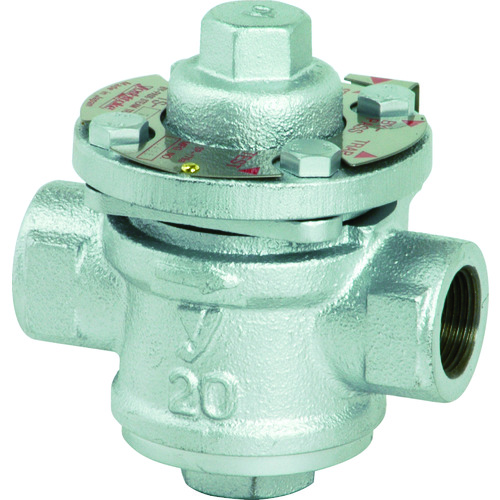 トラスコ中山 ヨシタケ バイパス付スチームトラップ 呼び径:15A、1/2B(ご注文単位1台)【直送品】