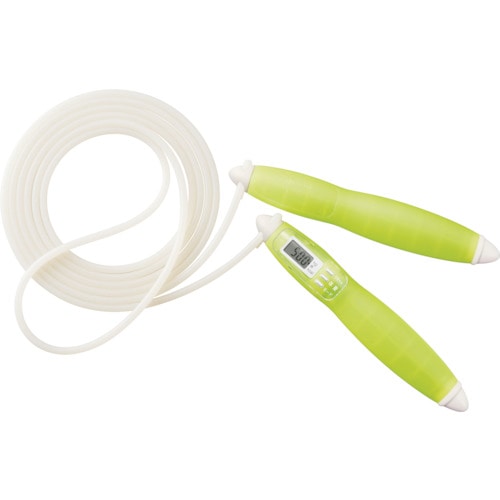 トラスコ中山 TANITA 消費カロリー計付きなわとび カロリージャンプ TS-960-GR（ご注文単位1個）【直送品】